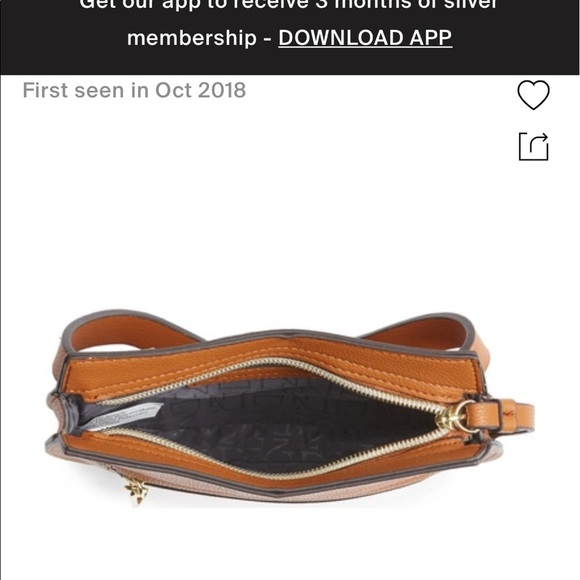 Danielle Nicole Trish Brown Faux Leather Belt Bag Fanny pack - Picture 11 of 12